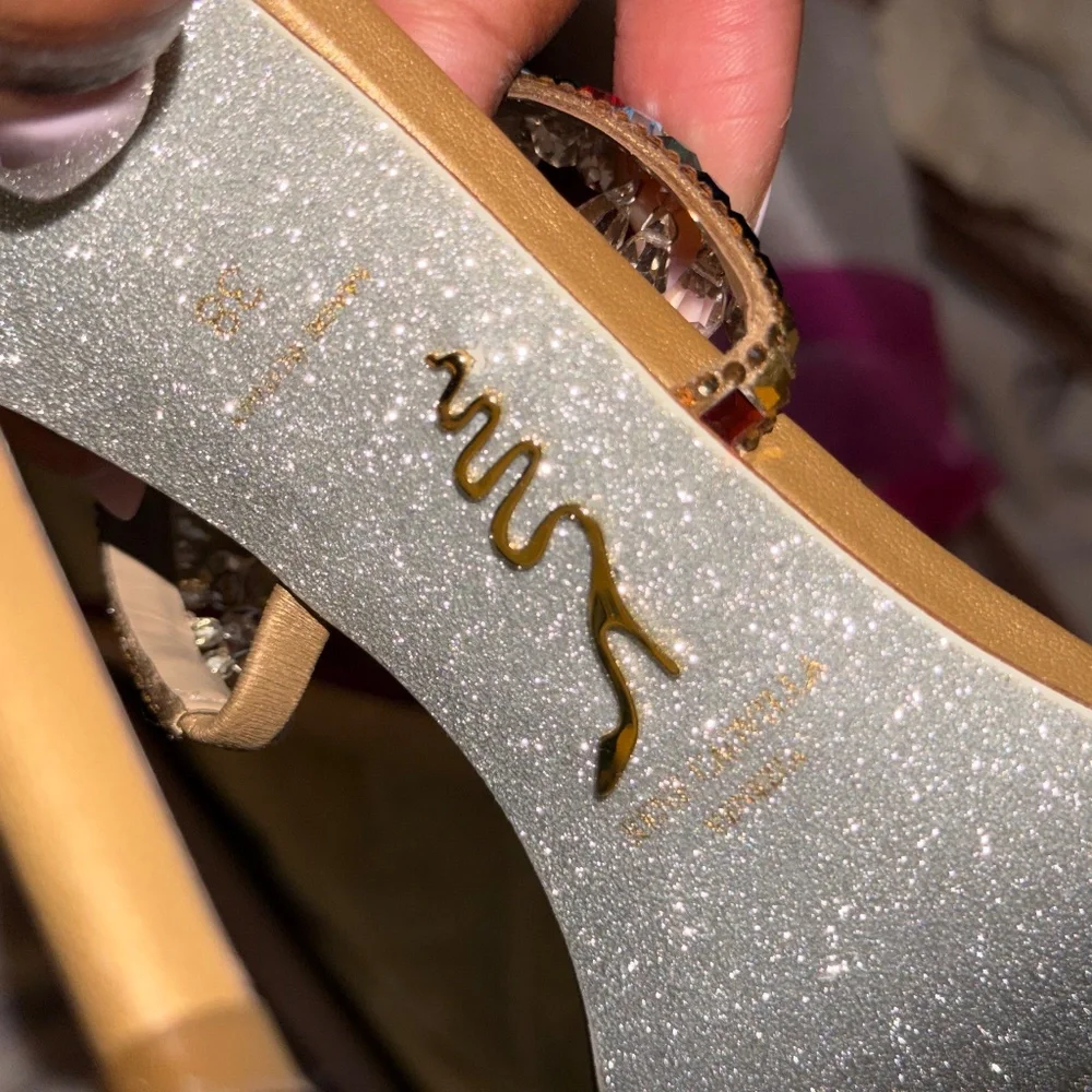 Rene Caovilla Chandelier Multicolor Size 8 - Picture 6 of 6